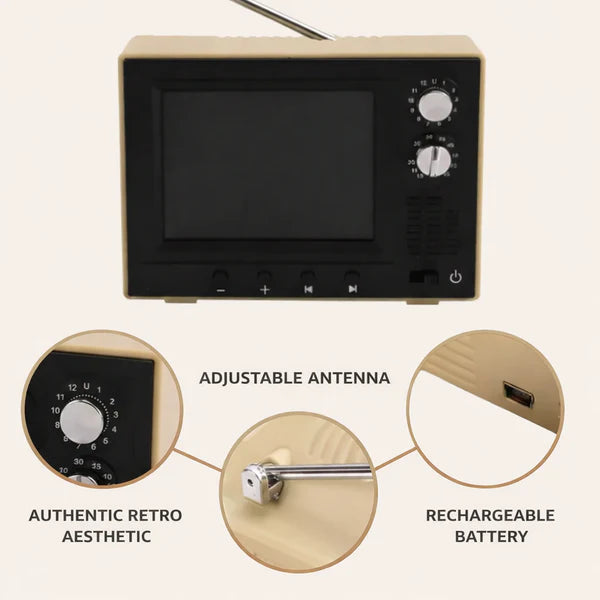 The 90s Vintage mini TV