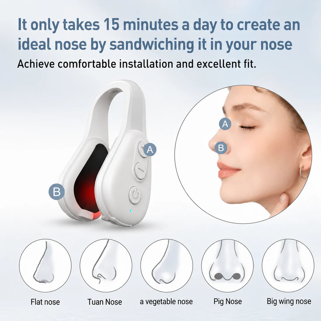 Sculpt Nose Refining Device