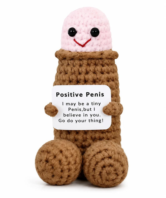 CheekyCharm Positive Crochet Buddy