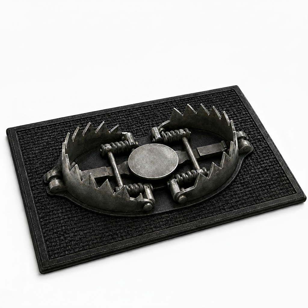 PrankTrap 3D Illusion Doormat