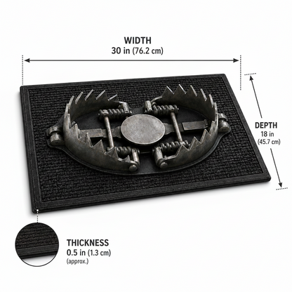 PrankTrap 3D Illusion Doormat