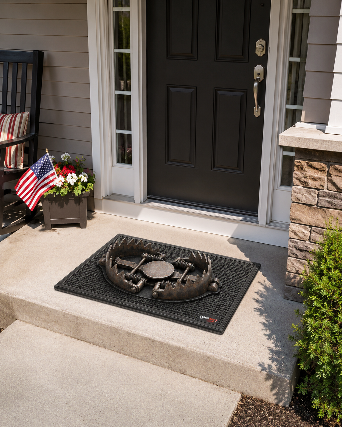 PrankTrap 3D Illusion Doormat