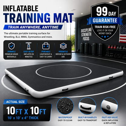🥋 Ultimate Inflatable Grappling Mat