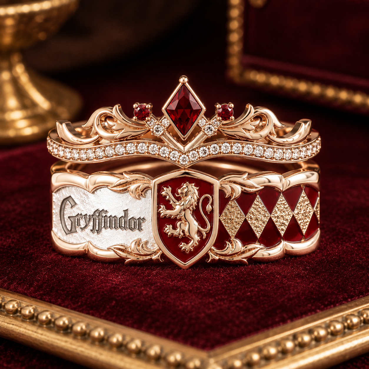 Matching House Crest Ring