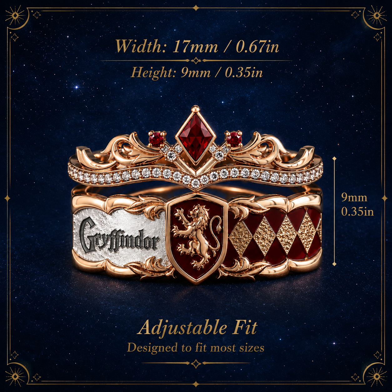 Matching House Crest Ring