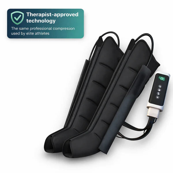 Air Compression Leg Massager for Circulation, Recovery & Pain Relief