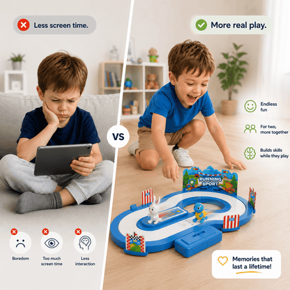 RaceRush  Interactive Motion Racing Game