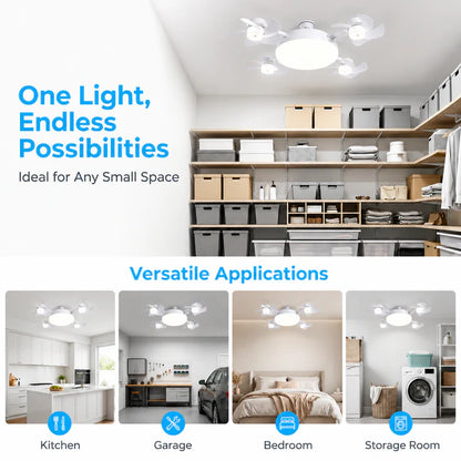 AirGlow Remote Ceiling Fan Light