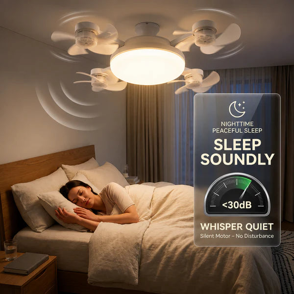 AirGlow Remote Ceiling Fan Light