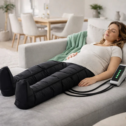 Air Compression Leg Massager for Circulation, Recovery & Pain Relief