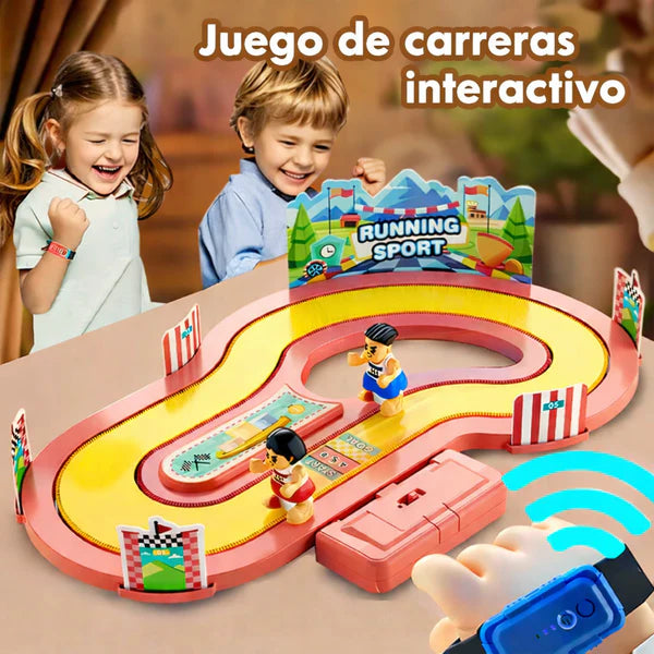 Wireless motion sensor racing game