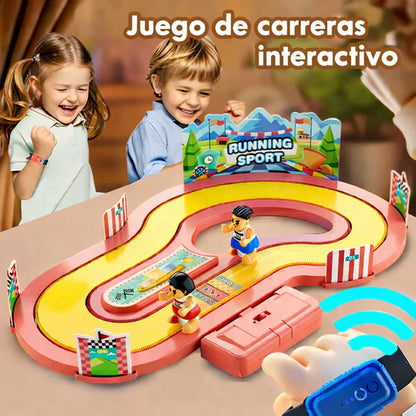 Wireless motion sensor racing game