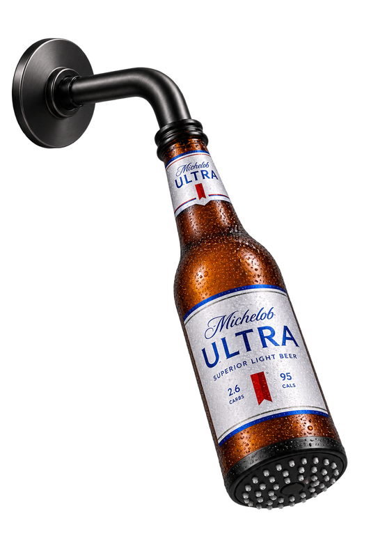 BrewFlow Beer Bottle Shower Head
