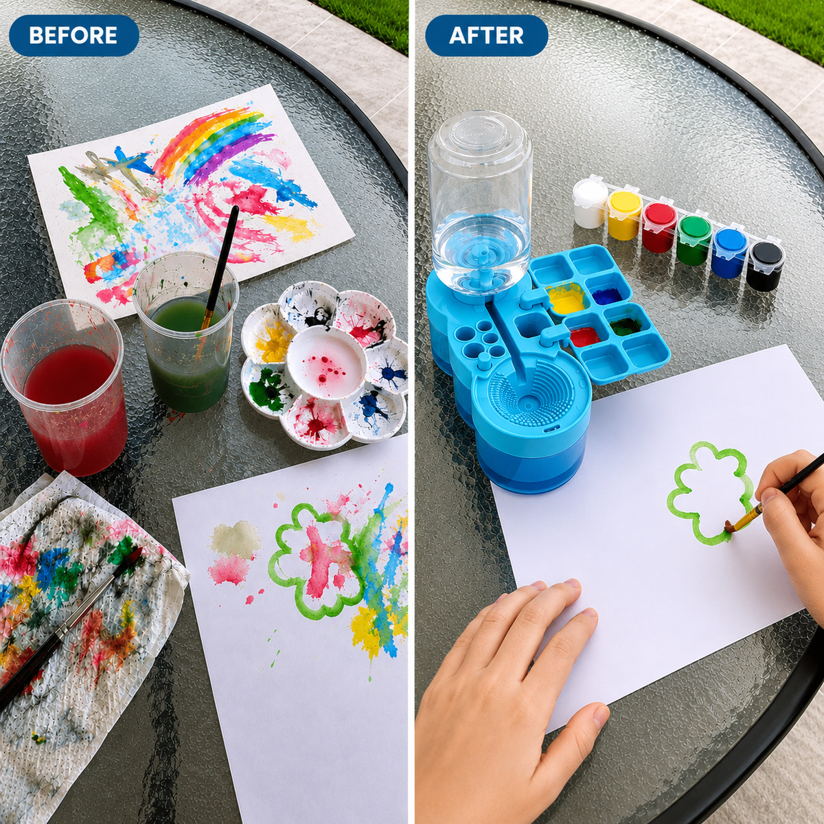 ColorNest Kids Paint Station