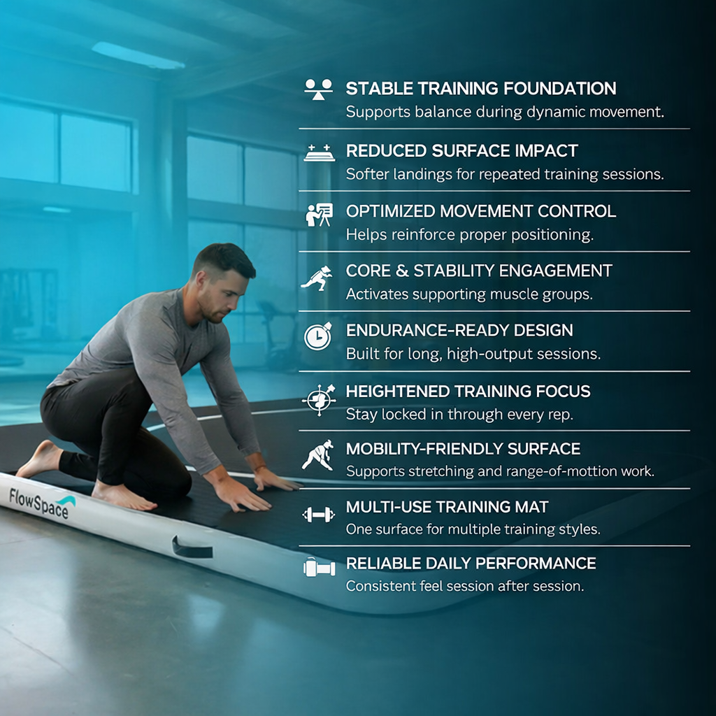 🥋 Ultimate Inflatable Grappling Mat