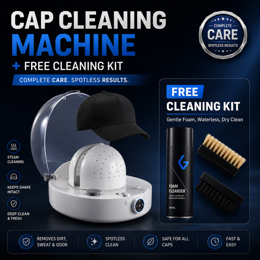 Cap Cleaning Machine + FREE Cleaning Kit