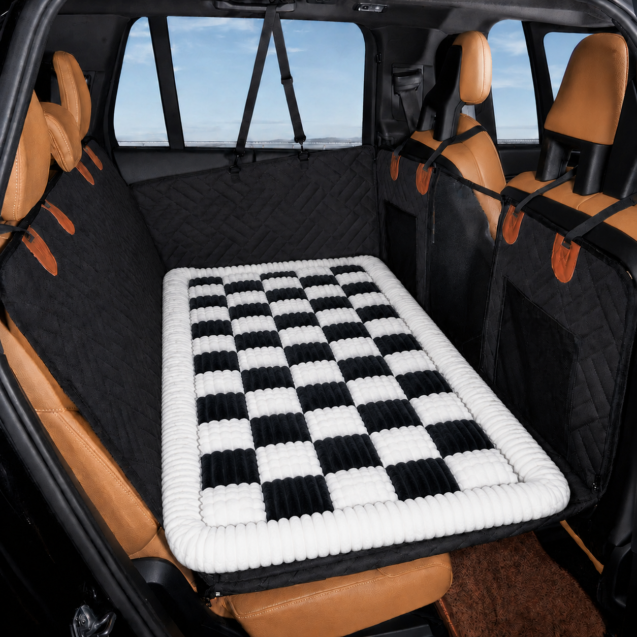 PawVoyage Car Backseat Extender & Dog Travel Bundle