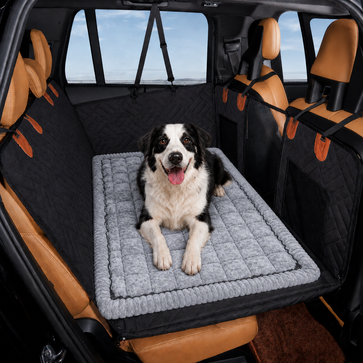 PawVoyage Car Backseat Extender & Dog Travel Bundle
