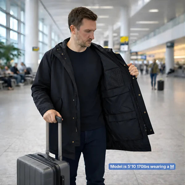 The Packable Travel Coat