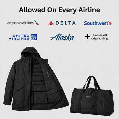 The Packable Travel Coat