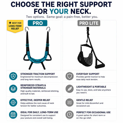 NeckEase Cervical Stretcher – Adjustable Neck Traction & Decompression Device