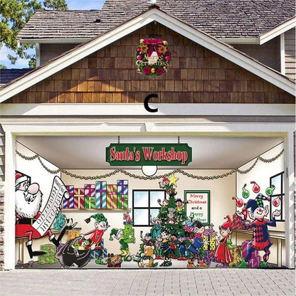 Last Day Sale 50% OFF - Christmas 2023 Garage Door Decoration