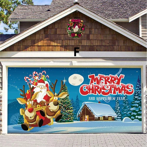 Last Day Sale 50% OFF - Christmas 2023 Garage Door Decoration