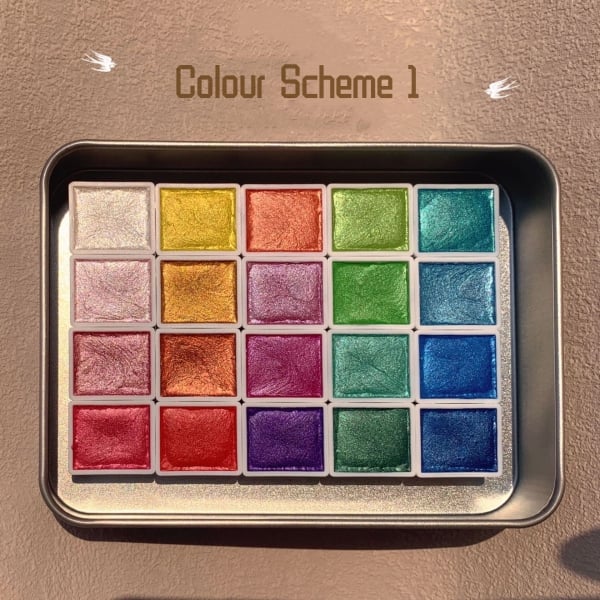 Last Day 50%- 20 Colors Watercolor Painting Set
