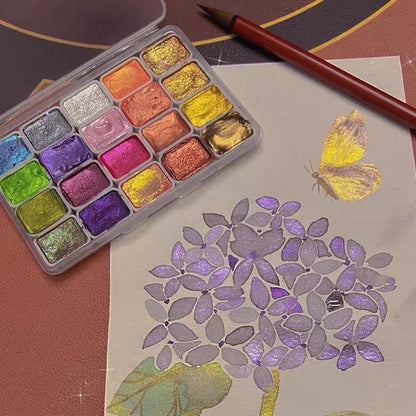 Last Day 50%- 20 Colors Watercolor Painting Set