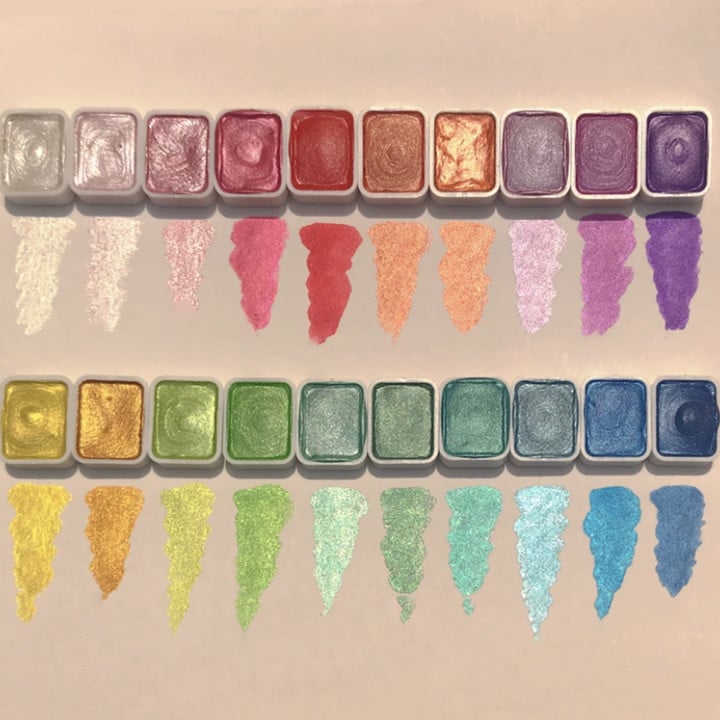 Last Day 50%- 20 Colors Watercolor Painting Set