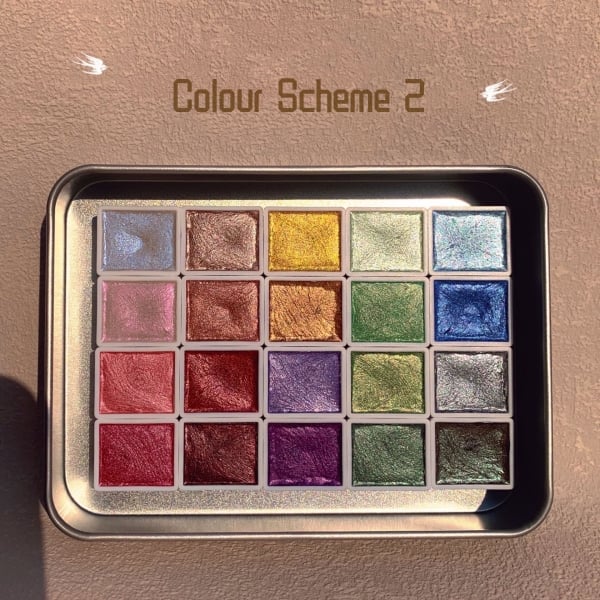 Last Day 50%- 20 Colors Watercolor Painting Set