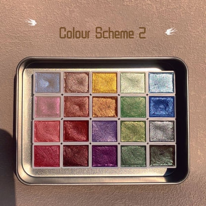 Last Day 50%- 20 Colors Watercolor Painting Set