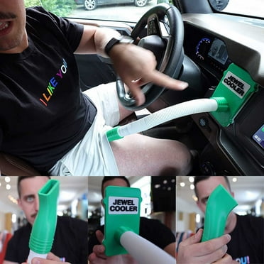 Jewel Cooler for Man, Easy to Use Car Crotch Vent Extender Hose Man Balls Cool or Warm Air