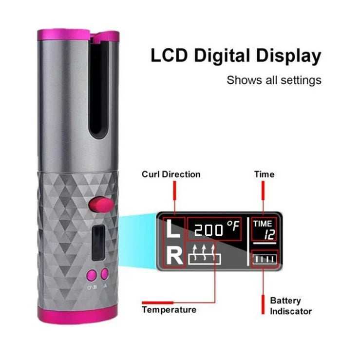 🔥LAST DAY 50% OFF🔥Cordless Automatic Hair Curler
