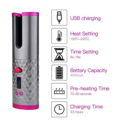 🔥LAST DAY 50% OFF🔥Cordless Automatic Hair Curler