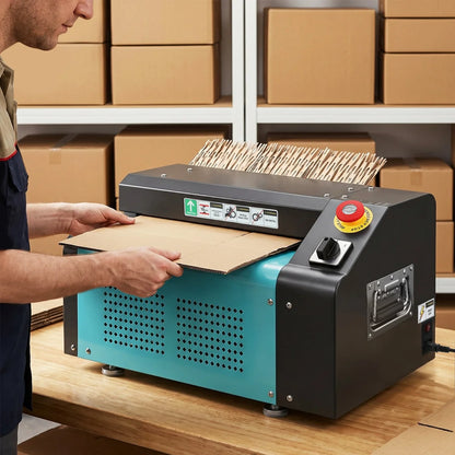 EcoPack Pro Honeycomb Packing Machine & Cardboard Shredder – 350mm
