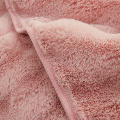Cosy Plush Solid Colour Non-slip Sofa Cover