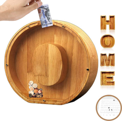 Big Piggy Bank-Wood Gift For Kids
