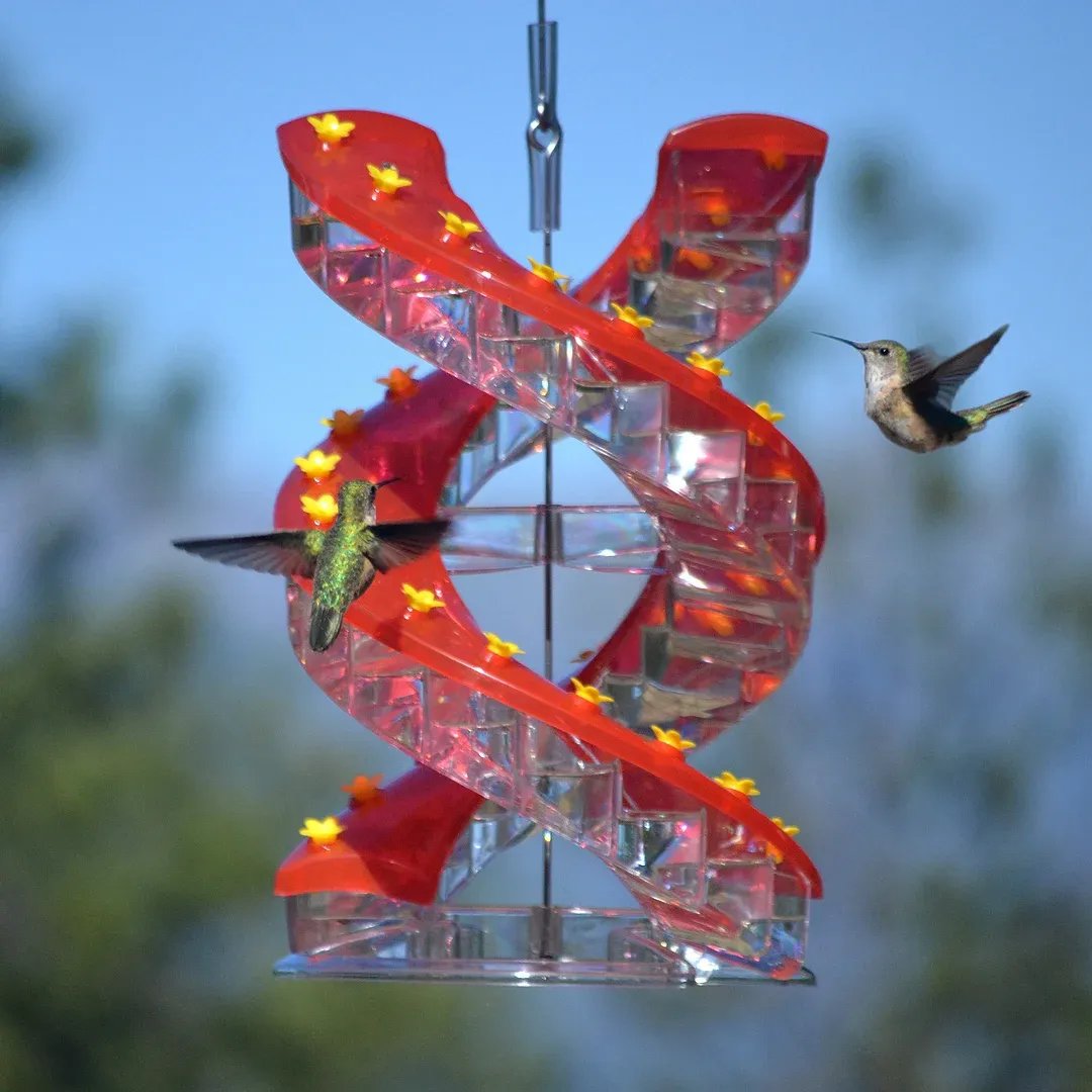 🔥Last Day Promotion 50% - DNA Helix 32-Port Hummingbird Feeder