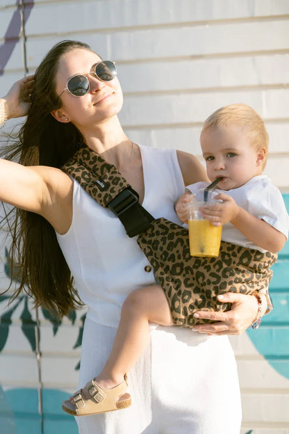 MomSwing Baby Carrier - Chic Leopard