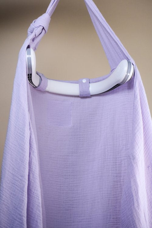 The Lady Alpha Nursing Cool Cover with Built-in Fan | LAVENDER BREEZE