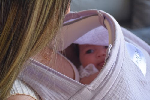 The Lady Alpha Nursing Cool Cover with Built-in Fan | LAVENDER BREEZE