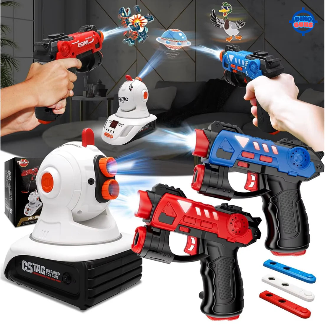 VATOS Laser Tag Guns Set
