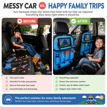 Kids Car Backseat Organizer