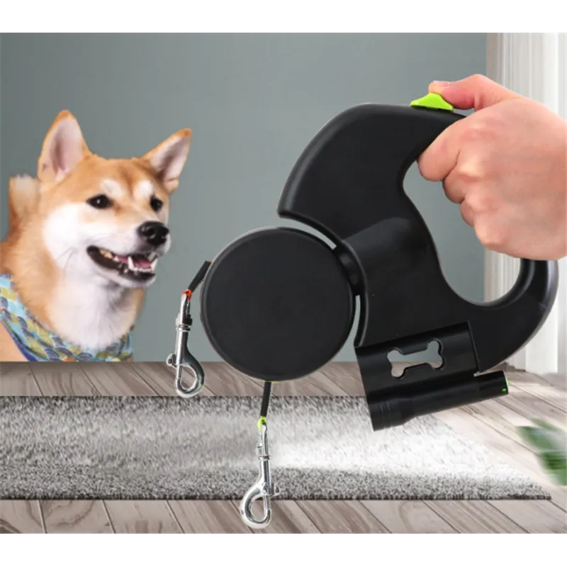 Doggy Dueller Leash Automatic Telescopic Traction
