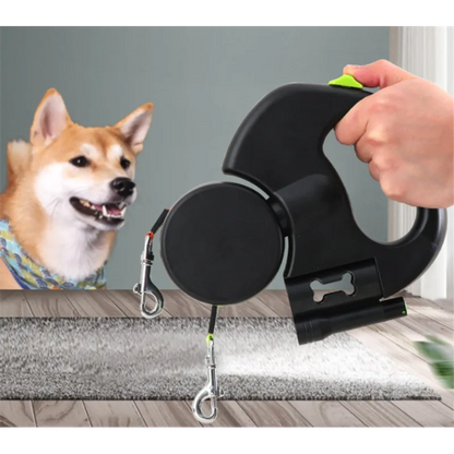 Doggy Dueller Leash Automatic Telescopic Traction
