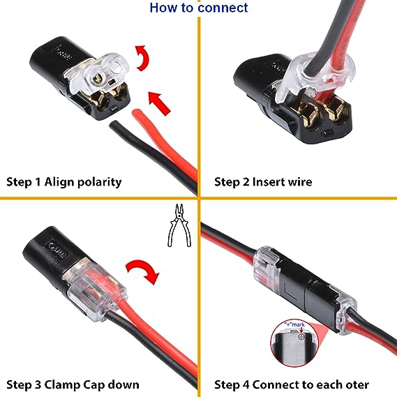 🔥LAST DAY-50% OFF🔥Double - Wire Plug-in Connector With Locking Buckle