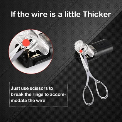 🔥LAST DAY-50% OFF🔥Double - Wire Plug-in Connector With Locking Buckle