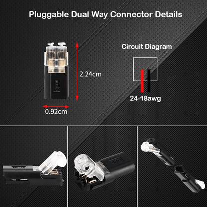 🔥LAST DAY-50% OFF🔥Double - Wire Plug-in Connector With Locking Buckle