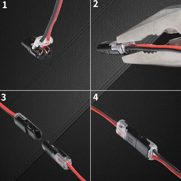 🔥LAST DAY-50% OFF🔥Double - Wire Plug-in Connector With Locking Buckle